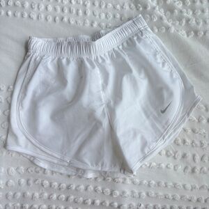 Nike White Athletic Shorts • Size XS